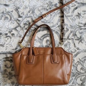 Coach Genuine Leather crossbody/satchel bag